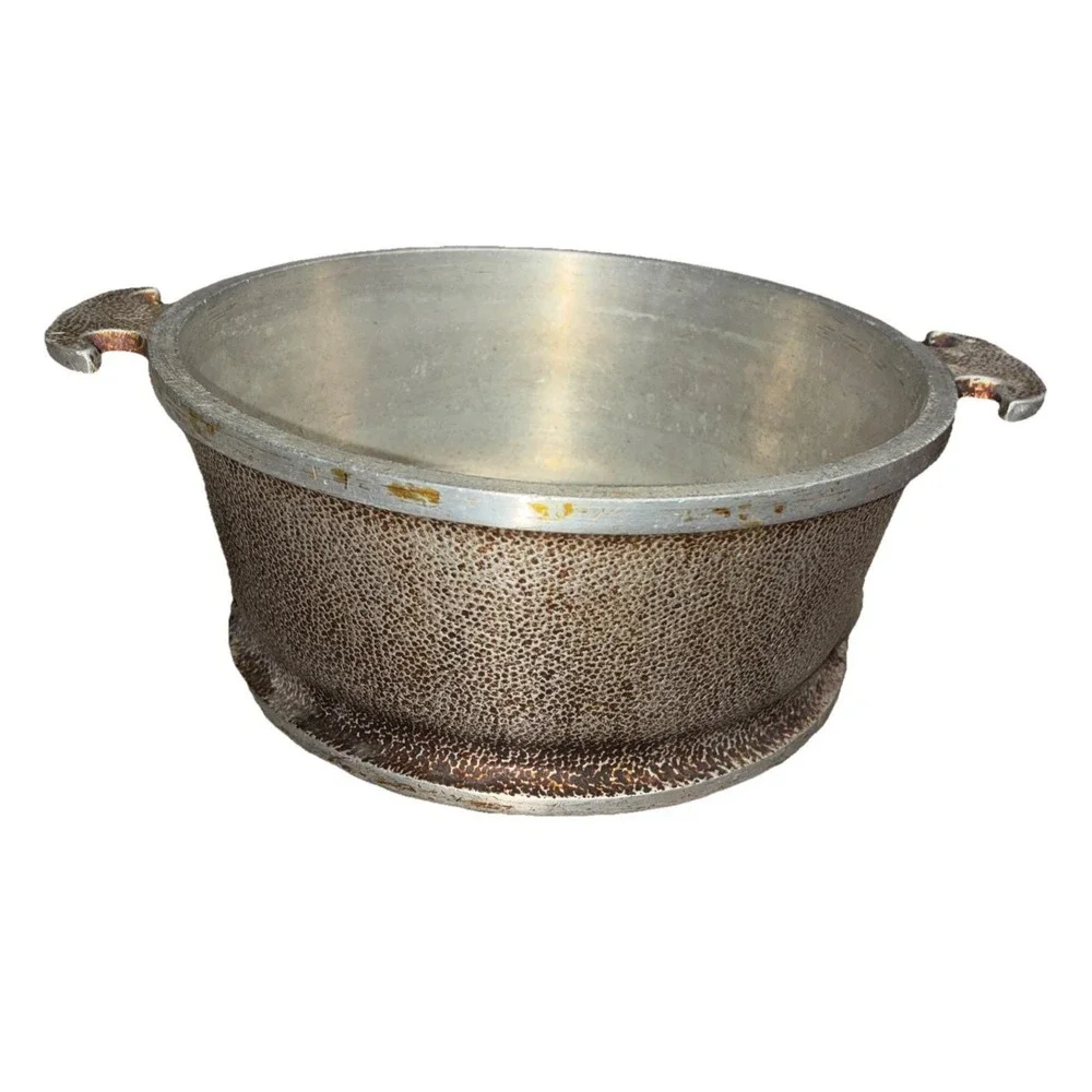 Vintage Guardian Service‎ Pot Hammered Aluminum  8